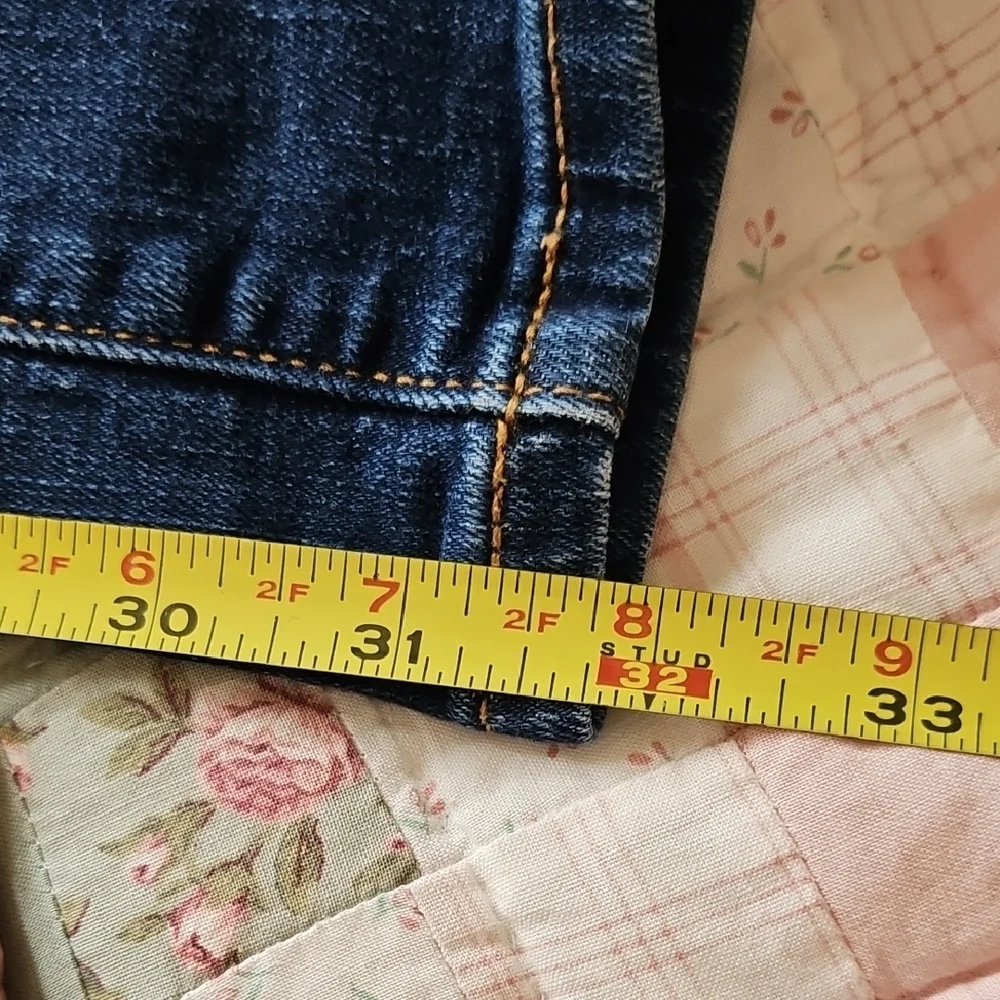 Talbots Classic Straight Leg - Long Jeans - Size12 Tall - Picture 5 of 8